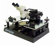 S-1160B Probe Station set up with low powered optics